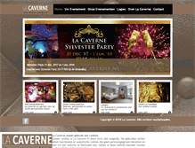 Tablet Screenshot of lacaverne.nl