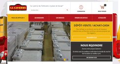 Desktop Screenshot of lacaverne.com